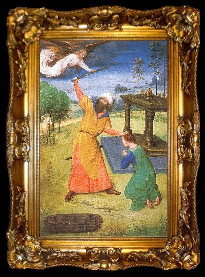 framed  Marmion, Simon The Sacrifice of Isaac, ta009-2